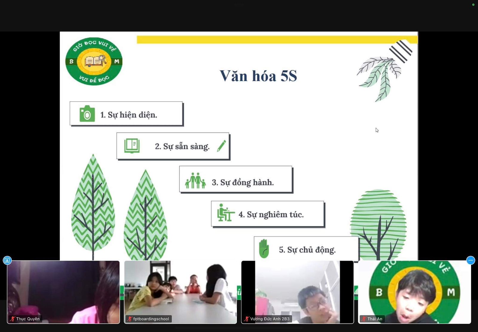 BUỔI ĐỌC SÁCH ĐẦU XUÂN 2