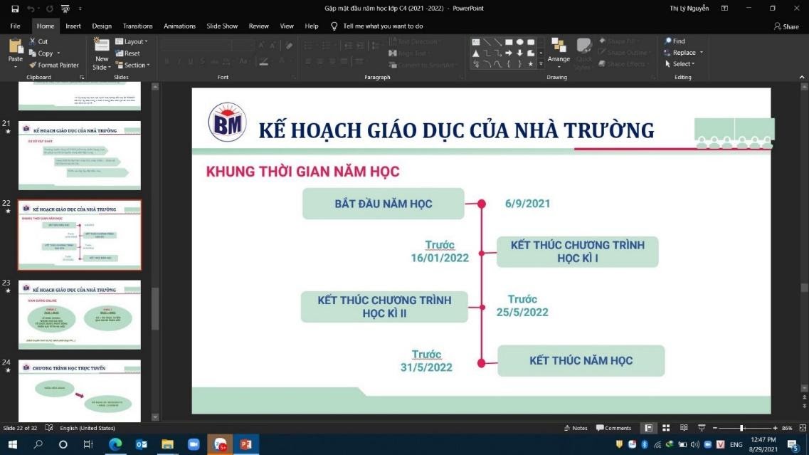 CHUẨN BỊ TÂM THẾ CHÀO ĐÓN NĂM HỌC MỚI 2021 - 2022 1