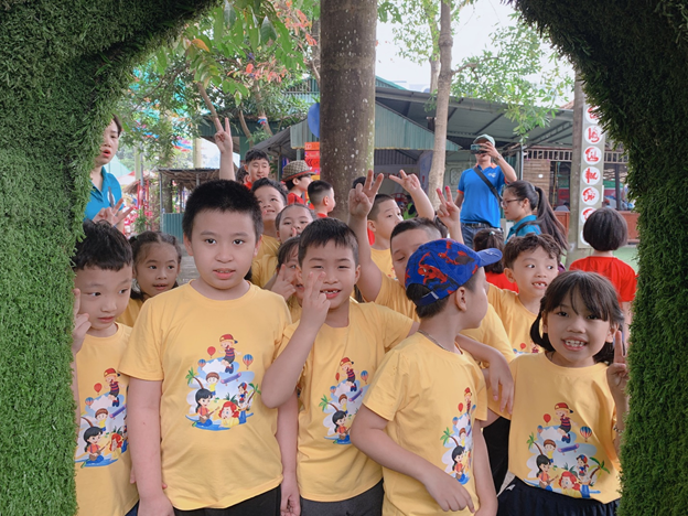 Chuyến tham quan thú vị của các bạn học sinh Trường Tiểu học Bình Minh   tại Khu trải nghiệm Cánh Buồm Xanh Park 10