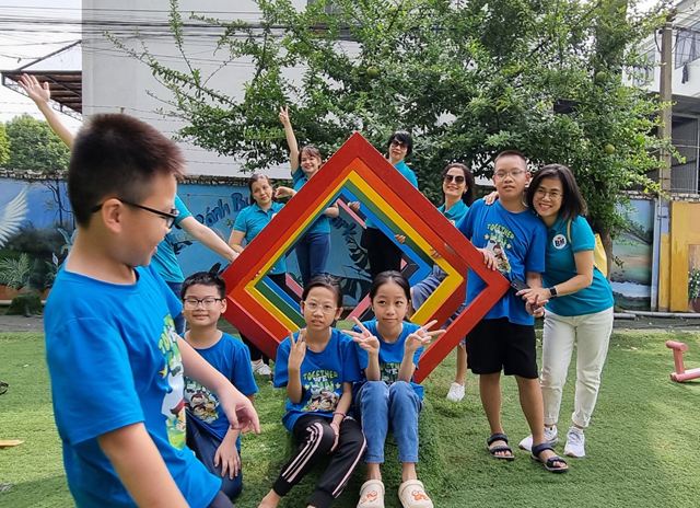 Chuyến tham quan thú vị của các bạn học sinh Trường Tiểu học Bình Minh   tại Khu trải nghiệm Cánh Buồm Xanh Park 21