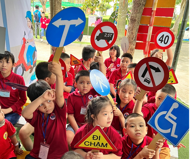 Chuyến tham quan thú vị của các bạn học sinh Trường Tiểu học Bình Minh   tại Khu trải nghiệm Cánh Buồm Xanh Park 5
