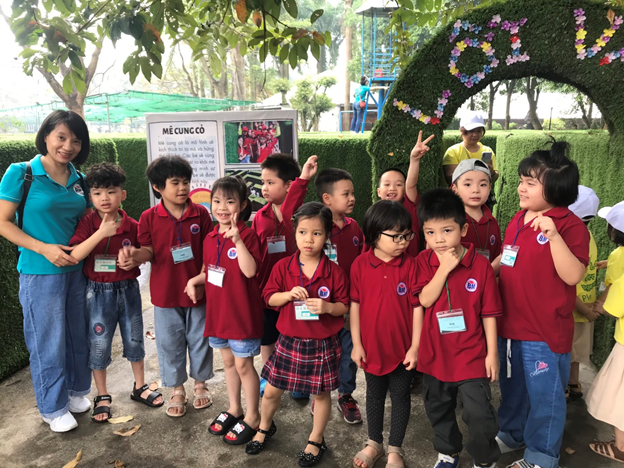 Chuyến tham quan thú vị của các bạn học sinh Trường Tiểu học Bình Minh   tại Khu trải nghiệm Cánh Buồm Xanh Park 9