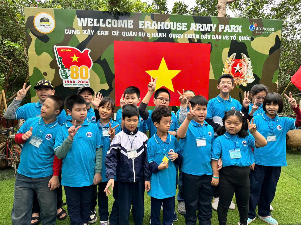 CHUYẾN THAM QUAN, TRẢI NGHIỆM THỰC TẾ ĐẦY LÝ THÚ VÀ BỔ ÍCH CỦA HỌC SINH TRƯỜNG TIỂU HỌC BÌNH MINH TẠI CÔNG VIÊN CẦU VỒNG – LONG BIÊN – HÀ NỘI 15