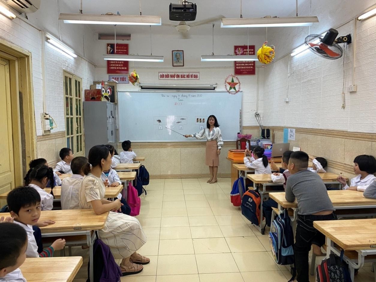 Hoạt động chào mừng Ngày Nhà giáo Việt Nam 20-11 của thầy trò trường Tiểu học Bình Minh 13