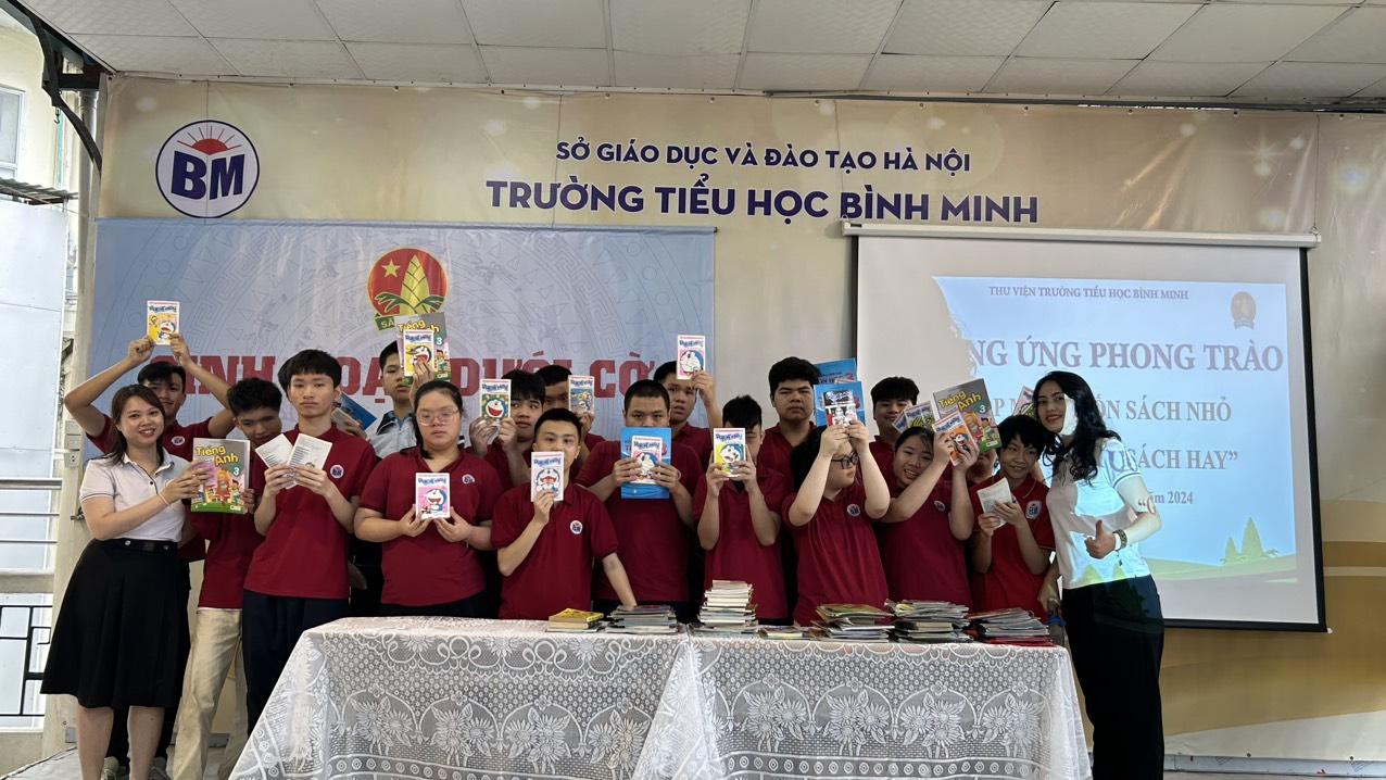 HỌC SINH BÌNH MINH SÔI NỔI THAM GIA CÁC HOẠT ĐỘNG HƯỞNG ỨNG NGÀY HỘI SÁCH VIỆT NAM 21/4 – NGÀY SÁCH VÀ BẢN QUYỀN THẾ GIỚI 23/4 1
