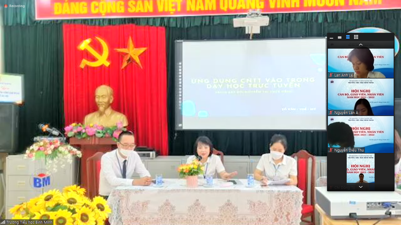 HỘI NGHỊ CÁN BỘ, GIÁO VIÊN, NHÂN VIÊN NĂM HỌC 2021- 2022 15
