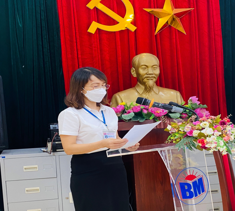 HỘI NGHỊ CÁN BỘ, GIÁO VIÊN, NHÂN VIÊN NĂM HỌC 2021- 2022 3