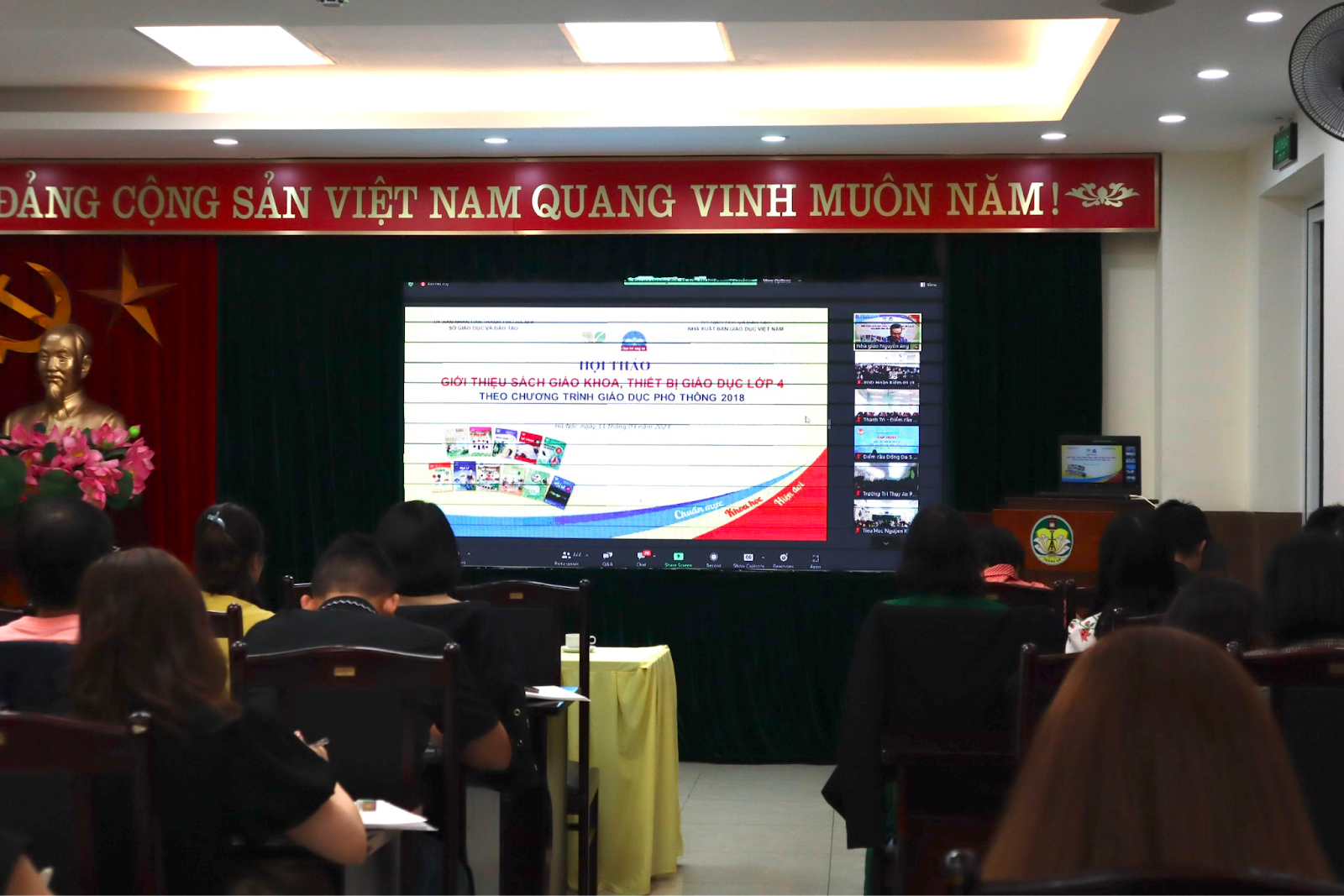 HỘI NGHỊ GIỚI THIỆU SÁCH GIÁO KHOA LỚP 4 CHƯƠNG TRÌNH GIÁO DỤC PHỔ THÔNG 2018