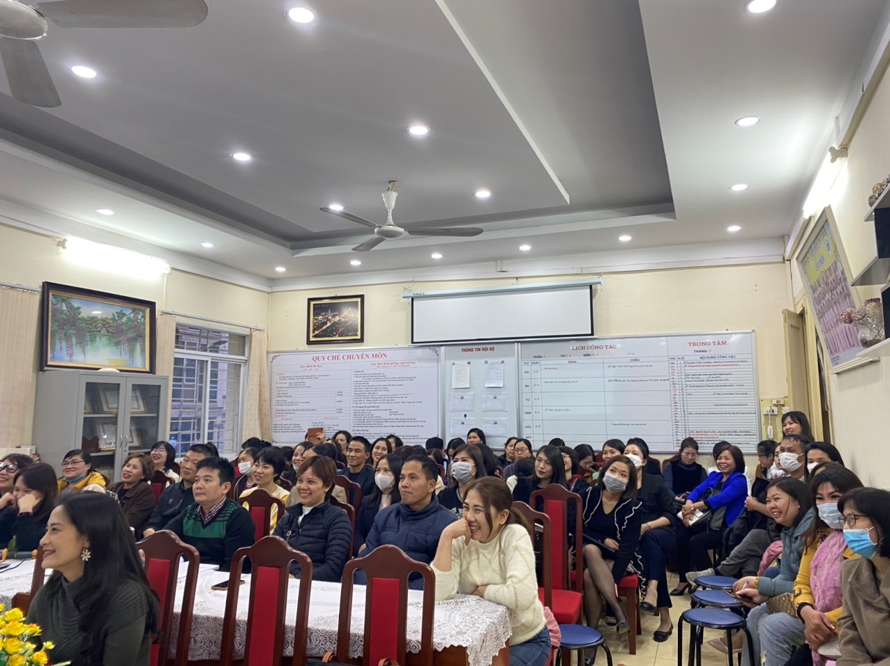 HỘI NGHỊ NÂNG CAO CHẤT LƯỢNG CHĂM SÓC TRẺ KHUYẾT TẬT TẠI TRƯỜNG TIỂU HỌC BÌNH MINH. 6