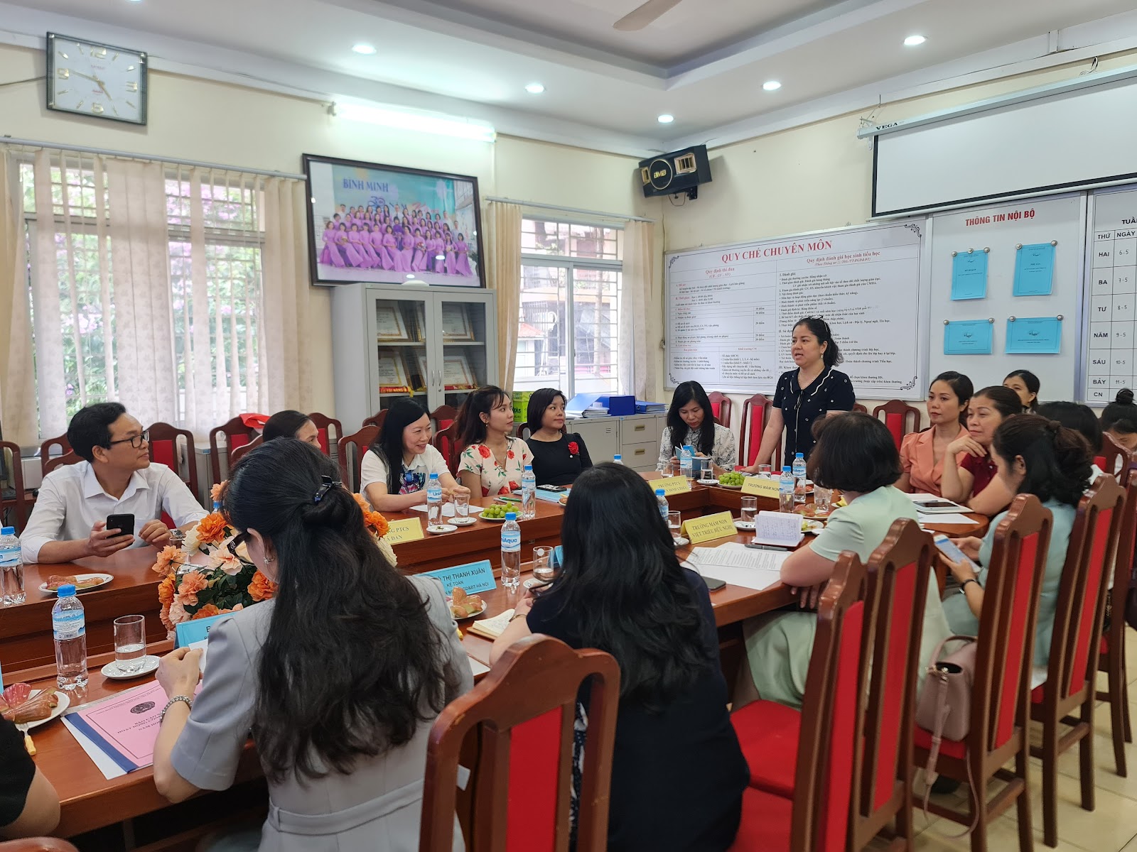 HỘI NGHỊ TỔNG KẾT HOẠT ĐỘNG CÔNG ĐOÀN CỤM TRƯỜNG  MẦM NON VÀ CHUYÊN BIỆT TRỰC THUỘC NĂM HỌC 2023 - 2024 7