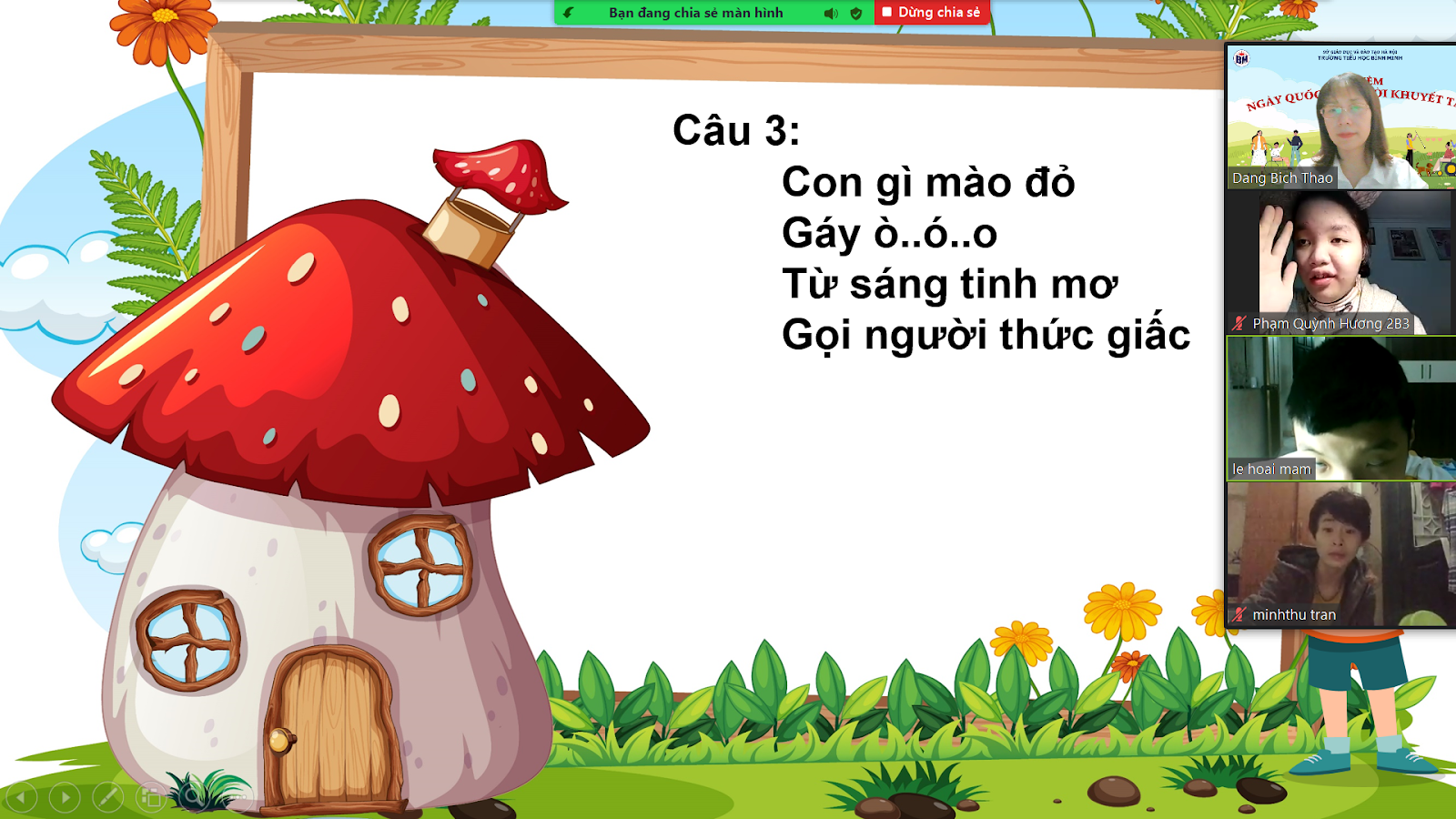  Không khí vui vẻ của cô trò trong hoạt động kỷ niệm  Ngày Quốc tế Người khuyết tật 3/12   5