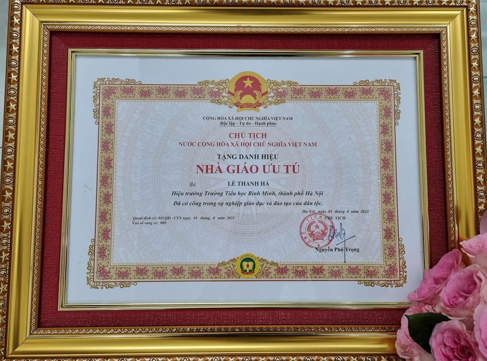 LONG TRỌNG TỔ CHỨC KỶ NIỆM NGÀY NHÀ GIÁO VIỆT NAM 20 - 11 3