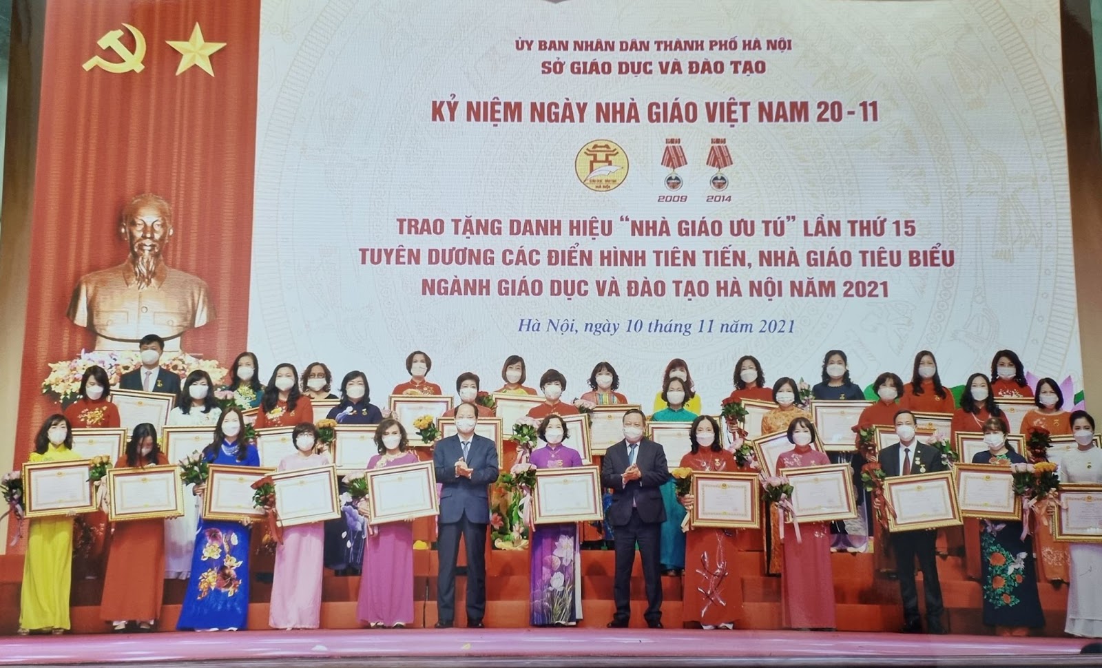 LONG TRỌNG TỔ CHỨC KỶ NIỆM NGÀY NHÀ GIÁO VIỆT NAM 20 - 11 4