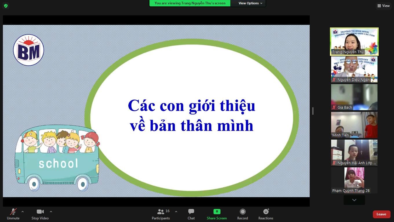 NIỀM VUI  NGÀY TỰU TRƯỜNG 4