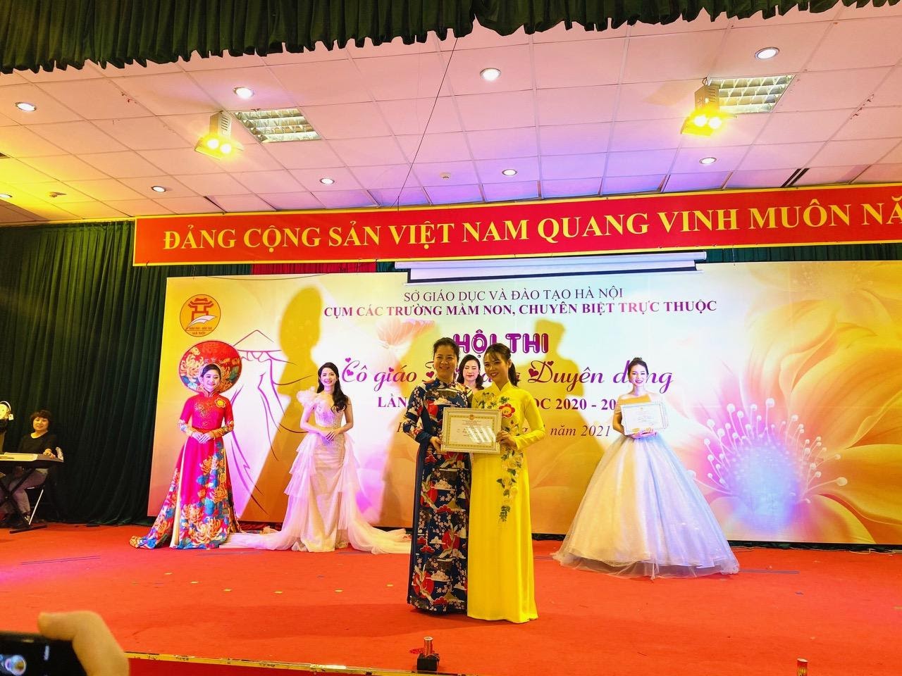 Sôi nổi tham gia Ngày hội Văn hóa thể thao và   Hội thi Cô giáo tài năng duyên dáng  lần thứ VI 4