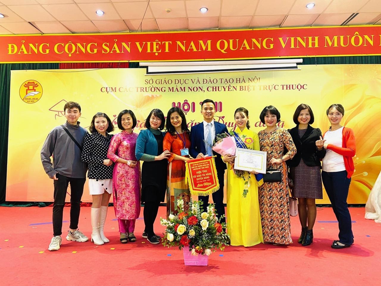 Sôi nổi tham gia Ngày hội Văn hóa thể thao và   Hội thi Cô giáo tài năng duyên dáng  lần thứ VI 5