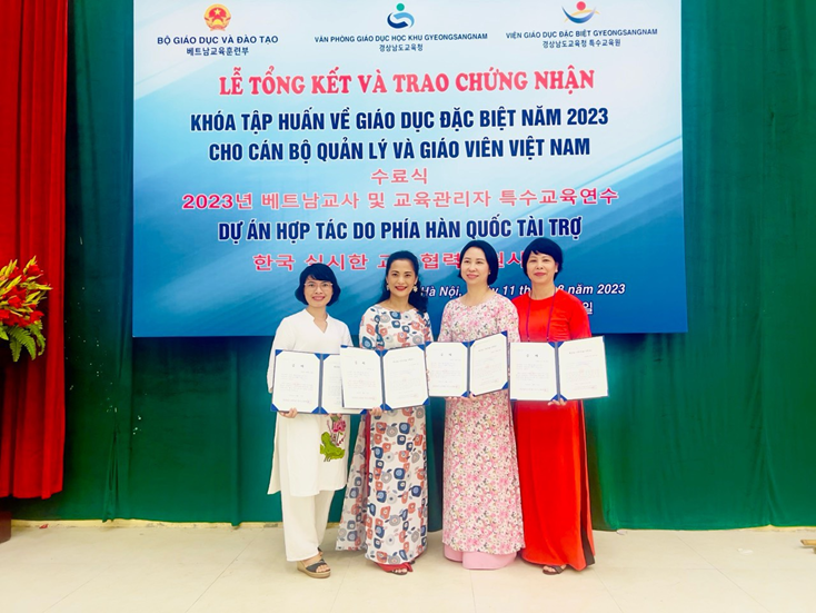  Tập huấn về giáo dục đặc biệt cho cán bộ quản lý và giáo viên năm 2023 với chủ đề “Giáo dục đặc biệt cùng đồng hành qua giao tiếp và đồng cảm”  8