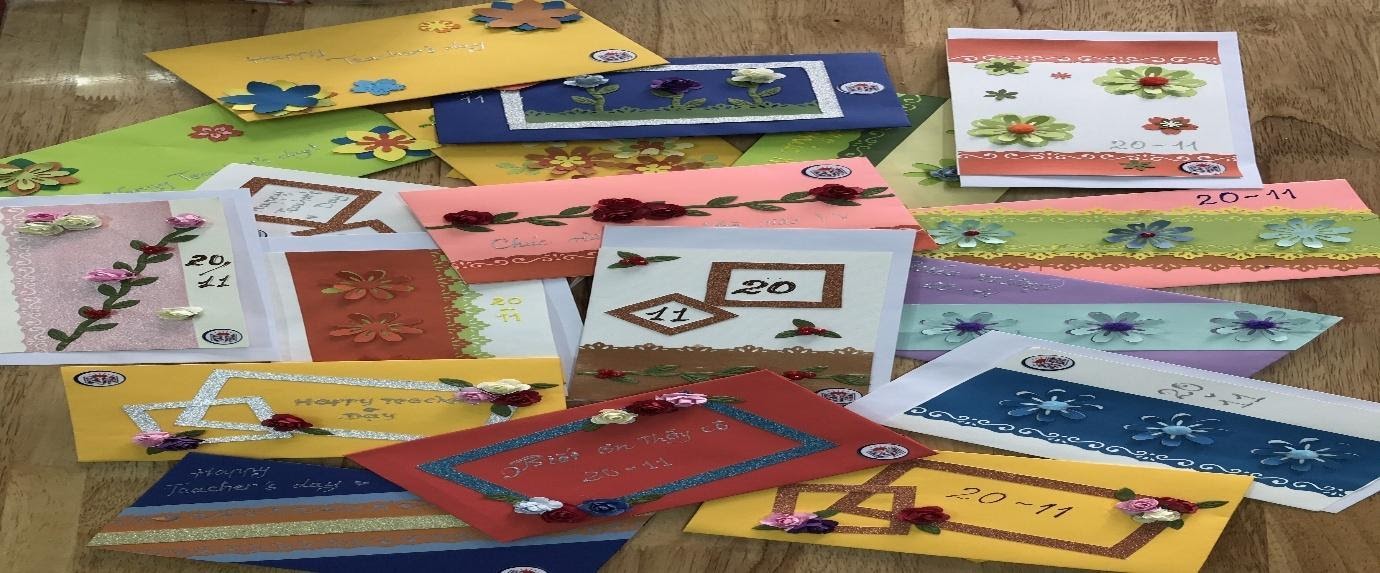 Thiệp Handmade 💌 trao gửi lời tri ân tới Thầy Cô Nhân ngày Nhà giáo Việt Nam 20/11. 3