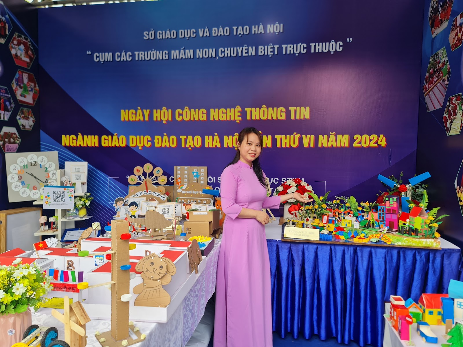 TRƯỜNG TH BÌNH MINH THAM GIA NGÀY HỘI CÔNG NGHỆ THÔNG TIN NGÀNH GIÁO DỤC ĐÀO TẠO HÀ NỘI LẦN THỨ VI NĂM 2024 15