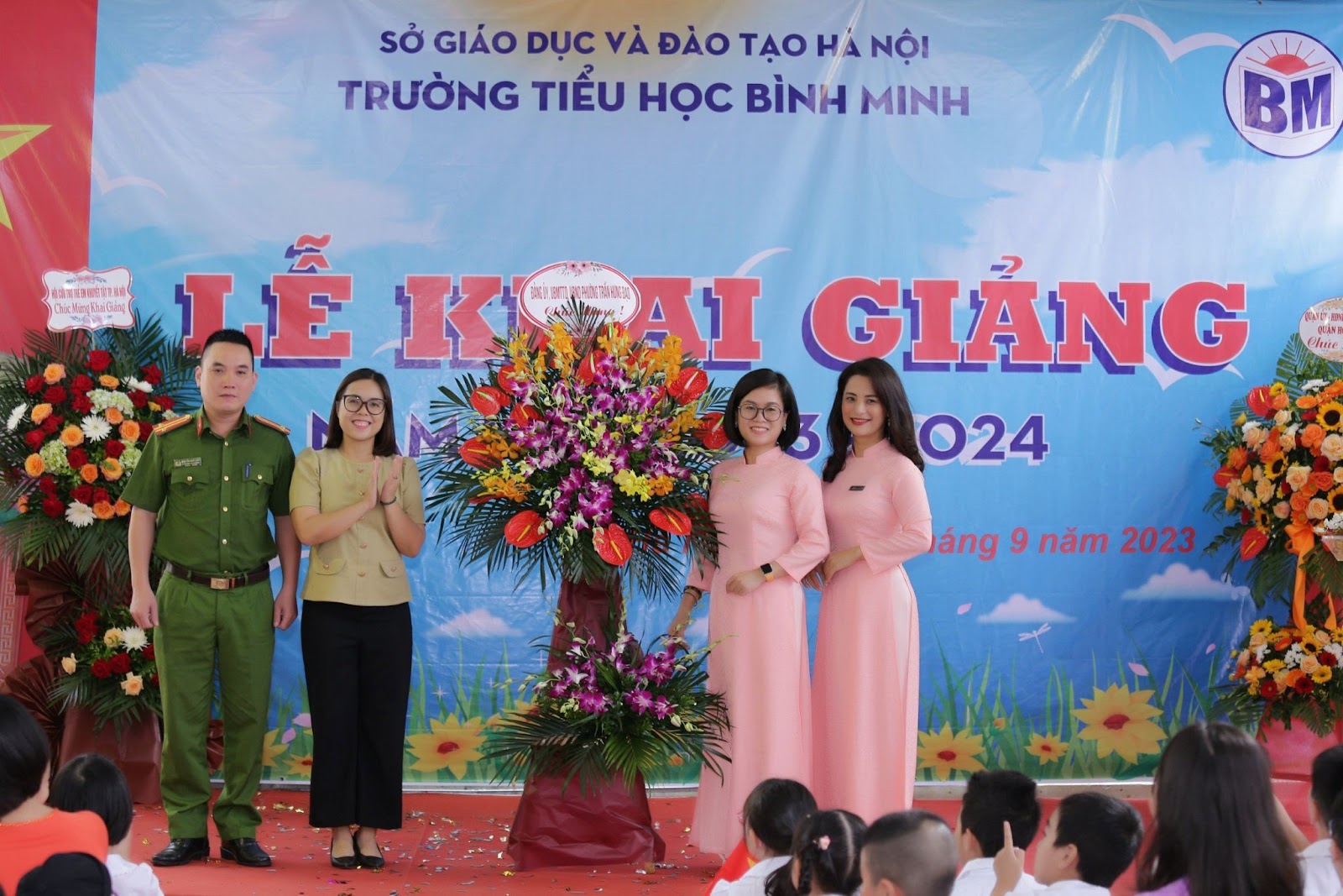 Trường Tiểu học Bình Minh chào đón năm học mới 2023 – 2024 1