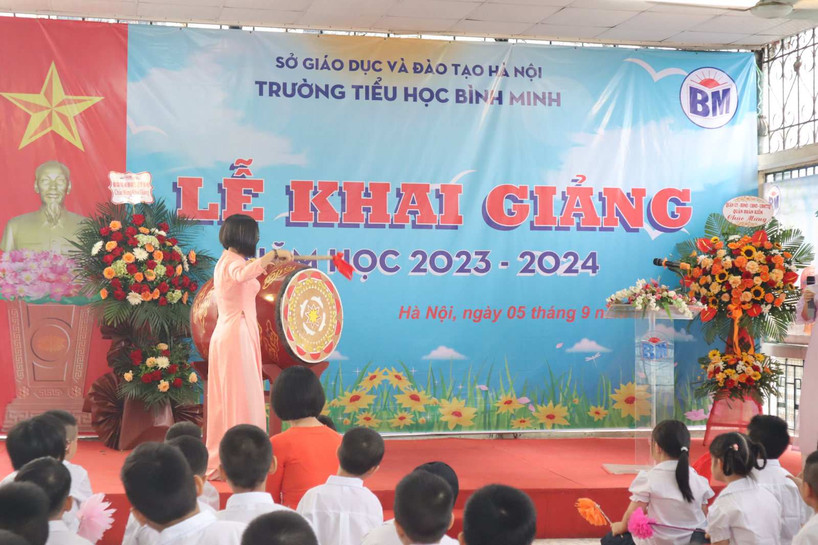 Trường Tiểu học Bình Minh chào đón năm học mới 2023 – 2024 3
