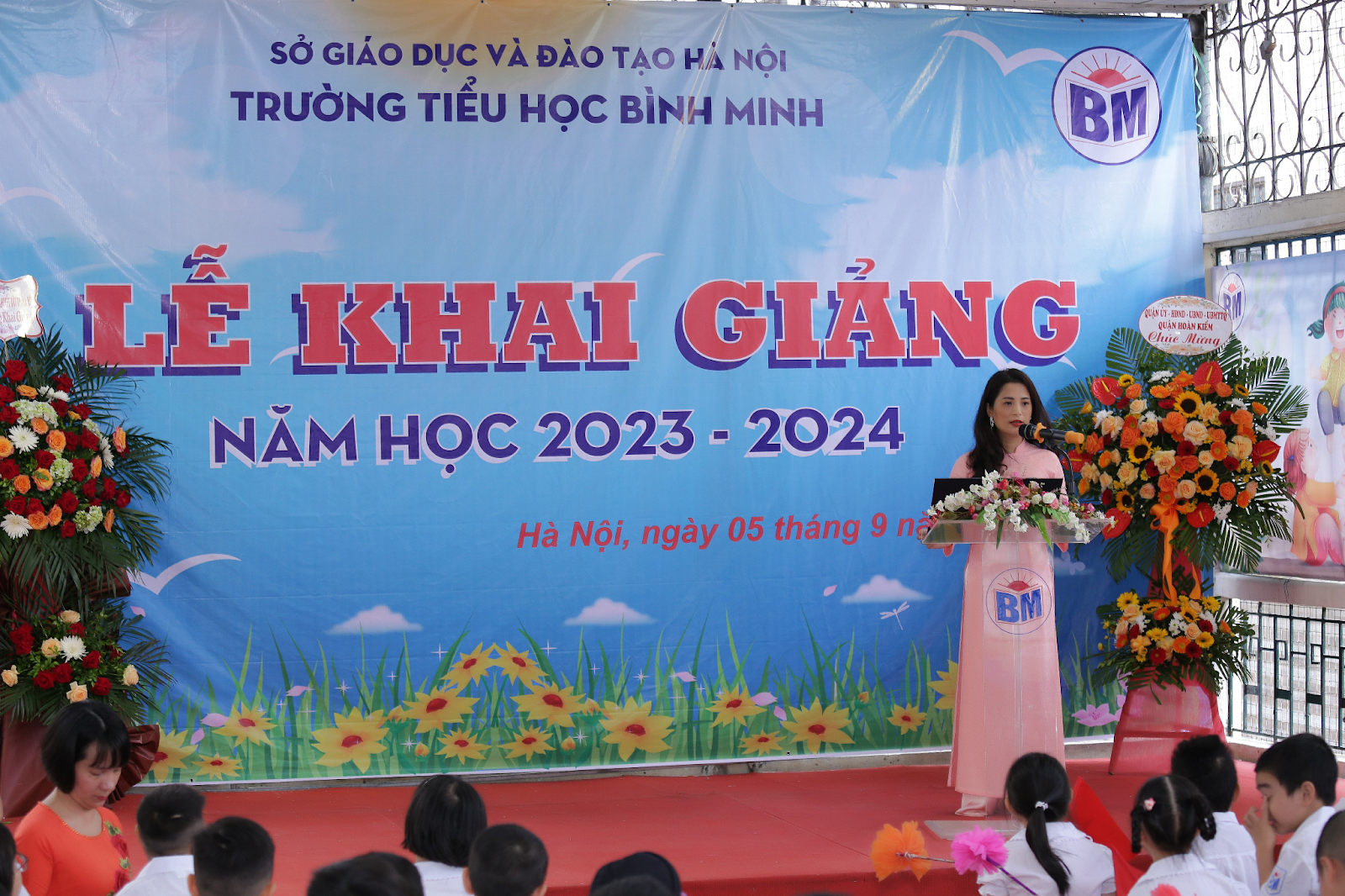 Trường Tiểu học Bình Minh chào đón năm học mới 2023 – 2024 5