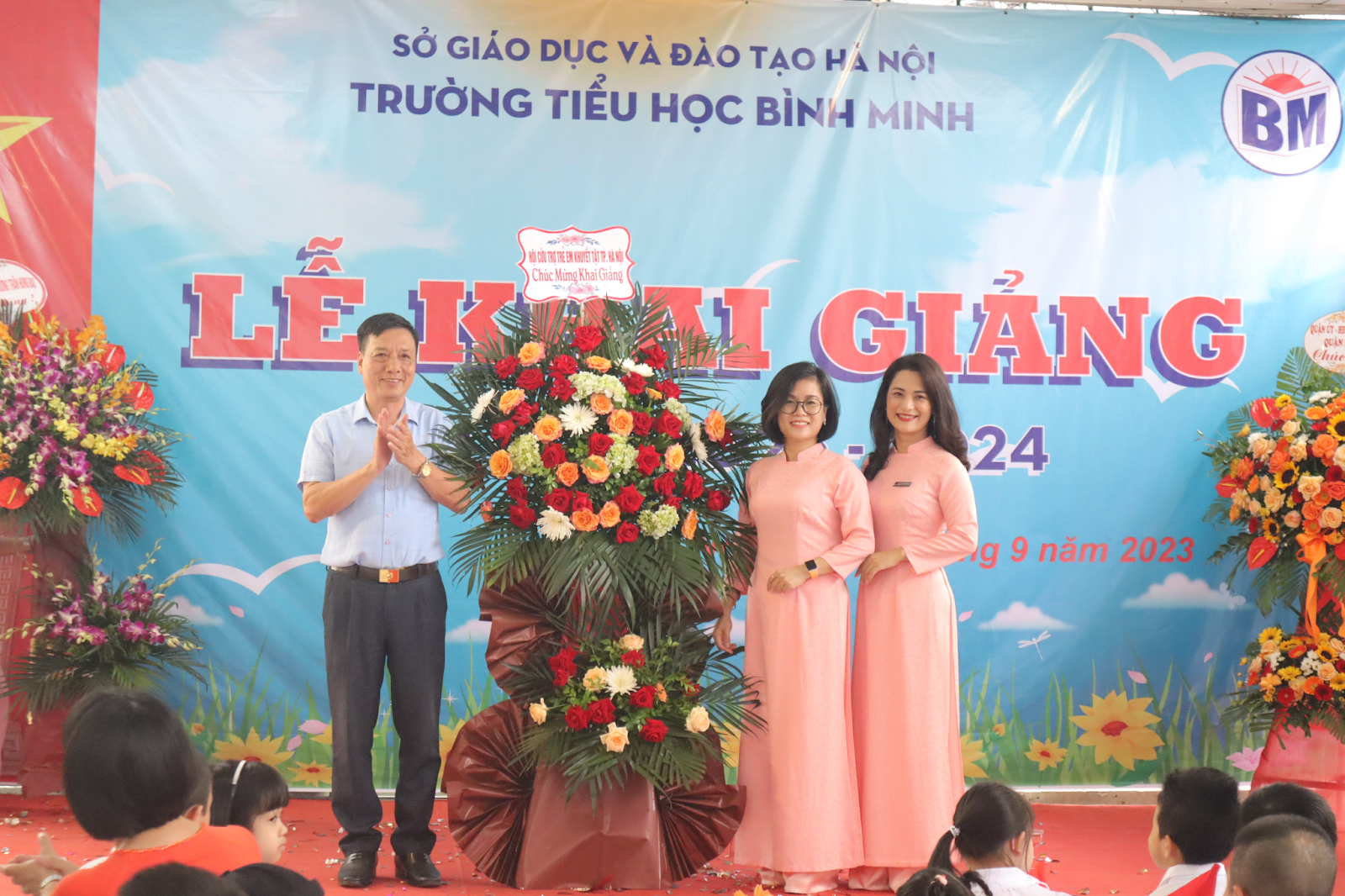 Trường Tiểu học Bình Minh chào đón năm học mới 2023 – 2024 8