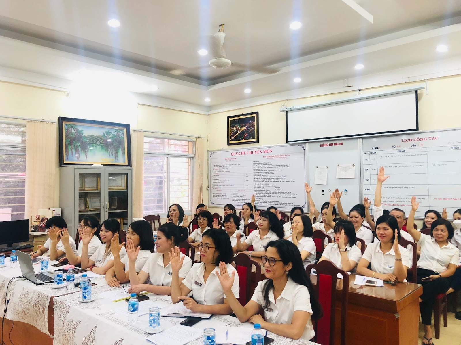 TRƯỜNG TIỂU HỌC BÌNH MINH LONG TRỌNG TỔ CHỨC HỘI NGHỊ CÁN BỘ, GIÁO VIÊN VÀ NGƯỜI LAO ĐỘNG  NĂM HỌC 2022 – 2023    7