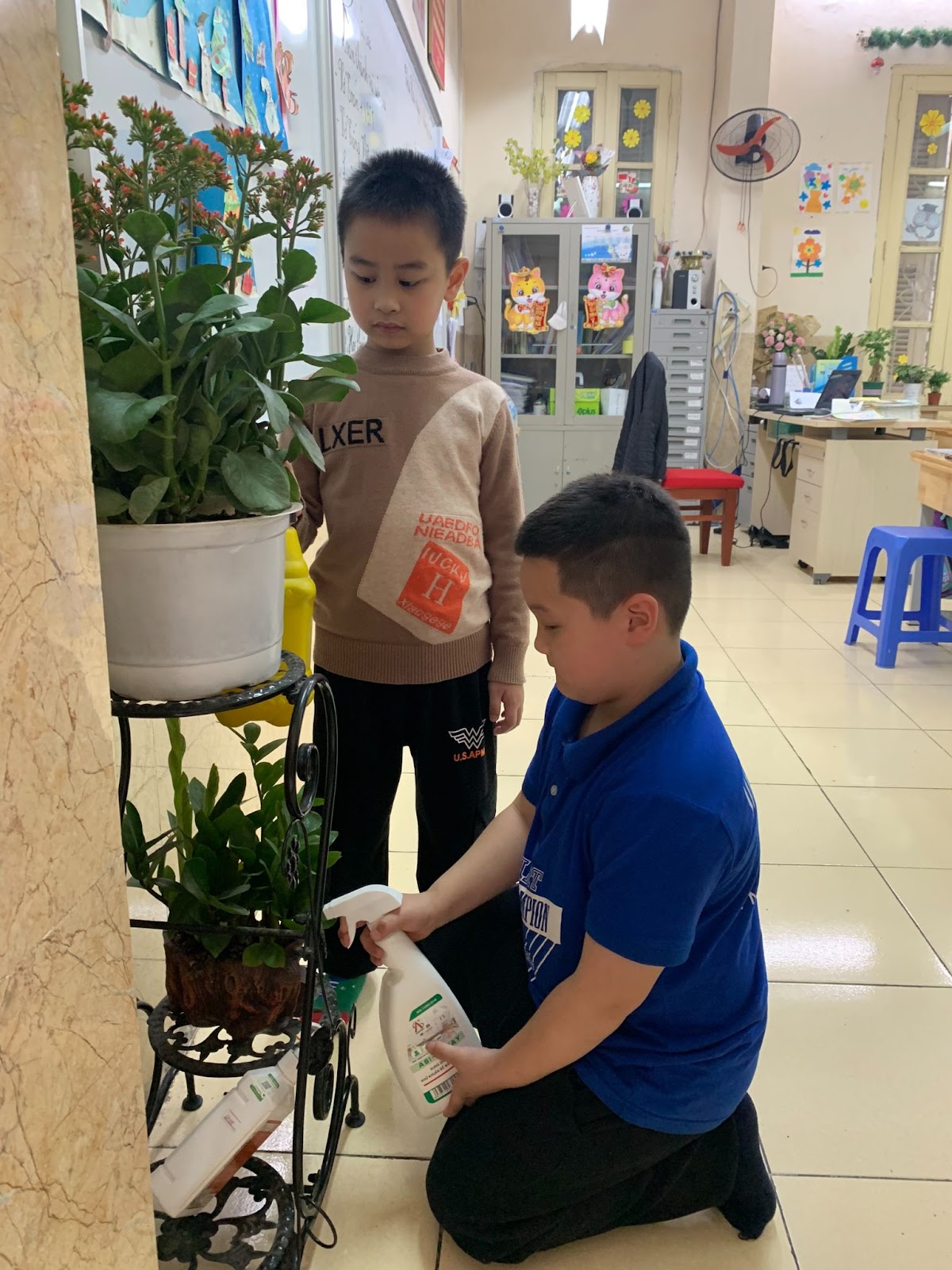 Trường Tiểu học Bình Minh phát động và hưởng ứng Tết trồng cây “Đời đời nhớ ơn Bác Hồ” Xuân Quý Mão 2023 gắn với xây dựng trường học xanh, sạch, đẹp 1