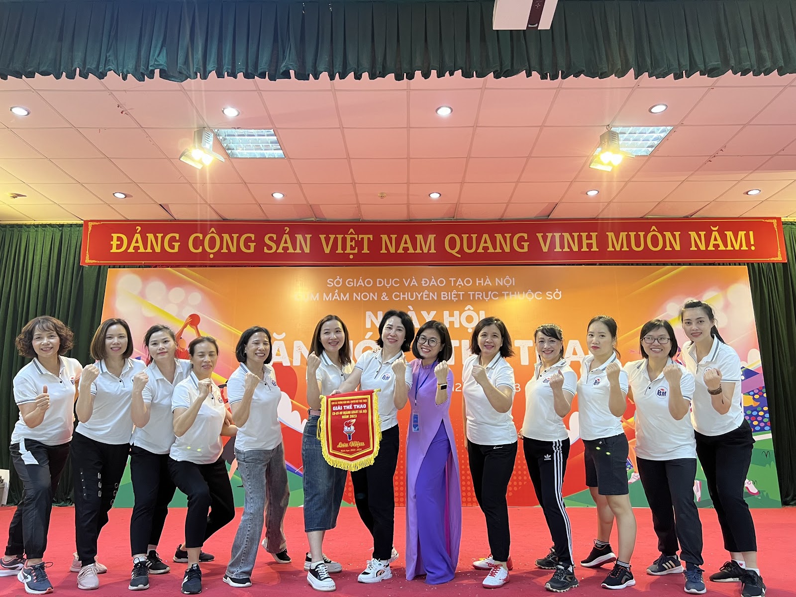 TRƯỜNG TIỂU HỌC BÌNH MINH THAM GIA NGÀY HỘI VĂN HÓA - THỂ THAO CÁN BỘ, GIÁO VIÊN, NHÂN VIÊN NĂM HỌC 2023 - 2024 12
