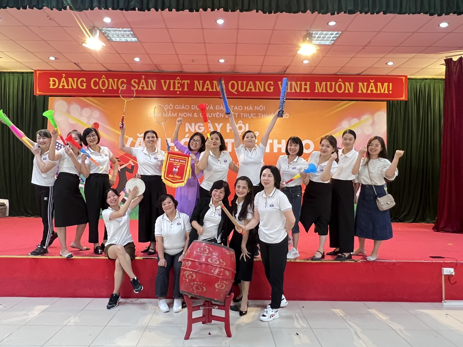 TRƯỜNG TIỂU HỌC BÌNH MINH THAM GIA NGÀY HỘI VĂN HÓA - THỂ THAO CÁN BỘ, GIÁO VIÊN, NHÂN VIÊN NĂM HỌC 2023 - 2024 13