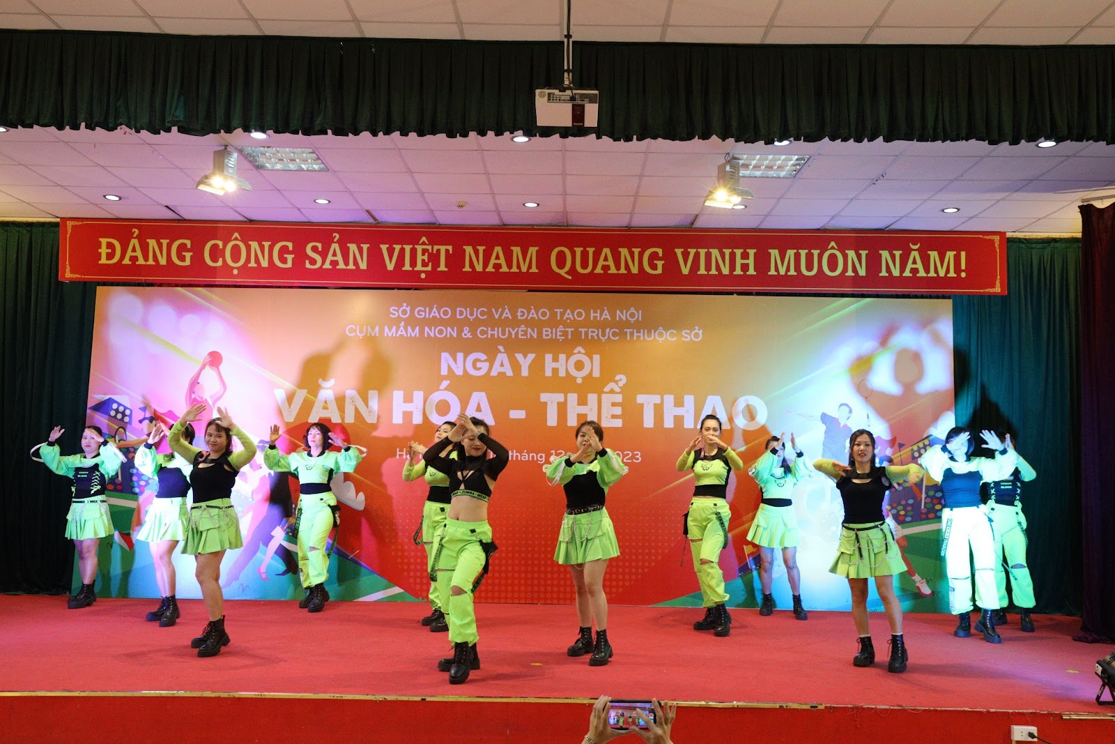 TRƯỜNG TIỂU HỌC BÌNH MINH THAM GIA NGÀY HỘI VĂN HÓA - THỂ THAO CÁN BỘ, GIÁO VIÊN, NHÂN VIÊN NĂM HỌC 2023 - 2024 4