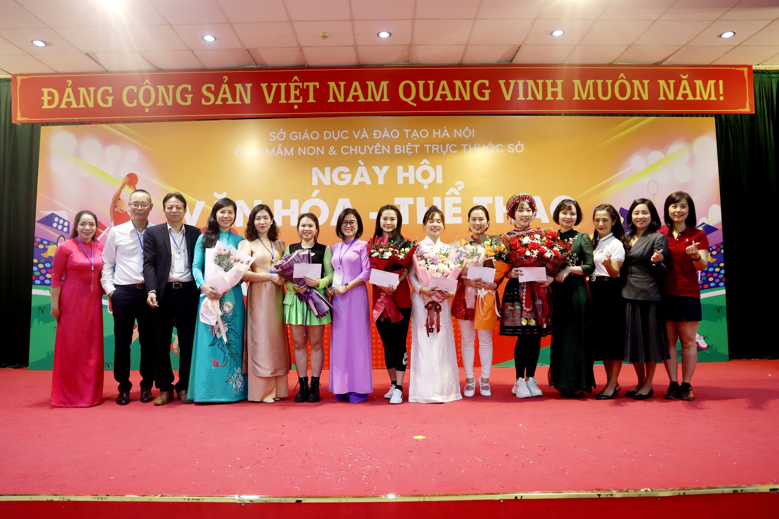 TRƯỜNG TIỂU HỌC BÌNH MINH THAM GIA NGÀY HỘI VĂN HÓA - THỂ THAO CÁN BỘ, GIÁO VIÊN, NHÂN VIÊN NĂM HỌC 2023 - 2024 8