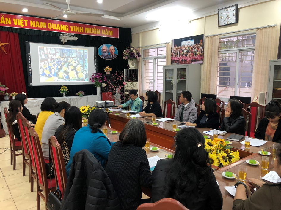 Trường tiểu học Bình Minh tổ chức buổi họp phụ huynh học sinh Sơ kết học kỳ I năm học 2022-2023. 2