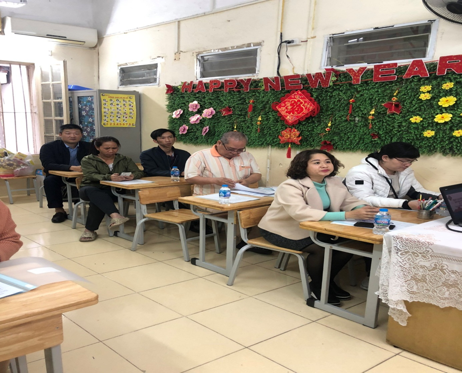 Trường tiểu học Bình Minh tổ chức buổi họp phụ huynh học sinh Sơ kết học kỳ I năm học 2022-2023. 7