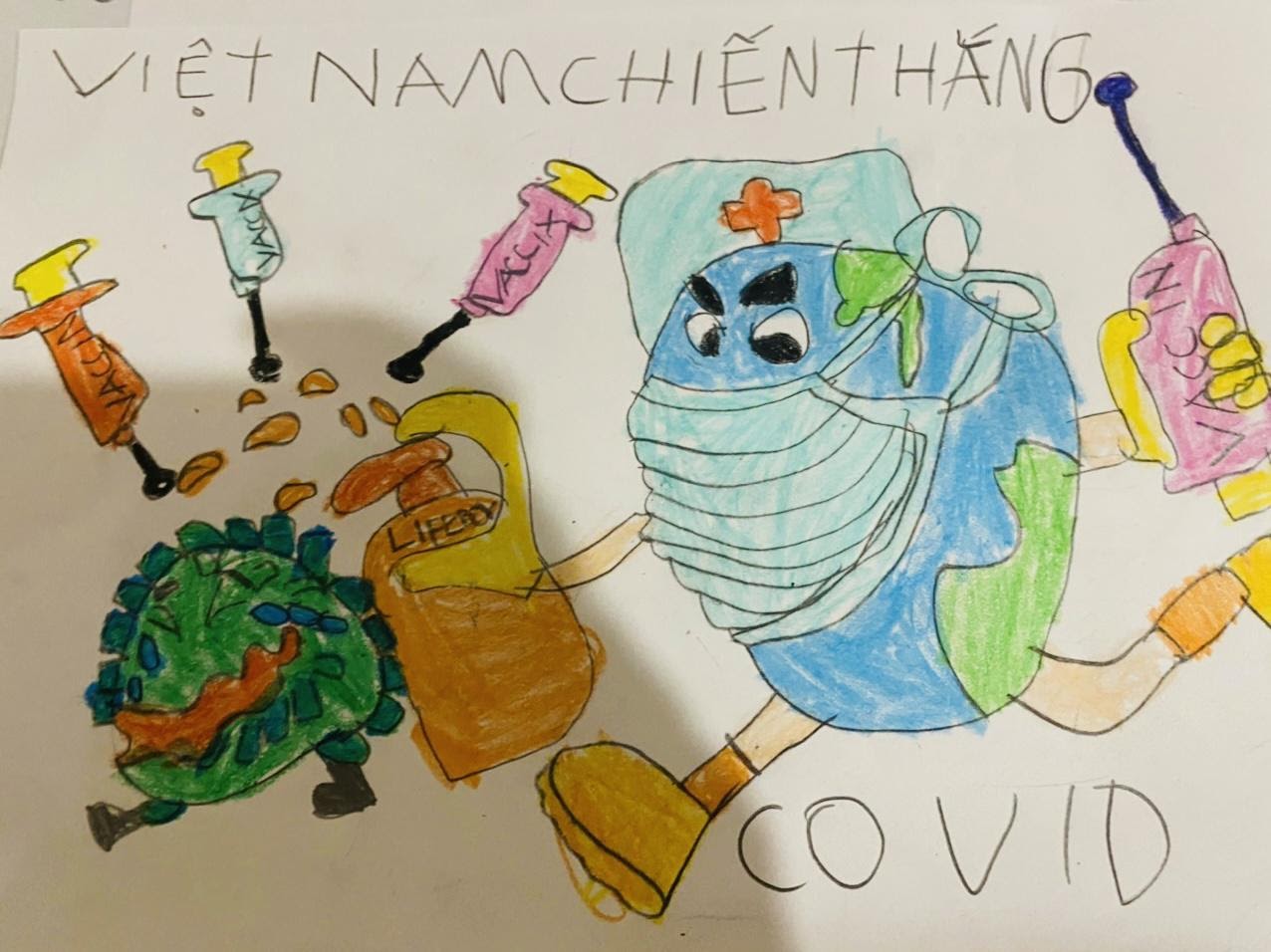 “VÌ MỘT VIỆT NAM TẤT THẮNG!” - Gửi yêu thương đến tuyến đầu chống dịch! 3