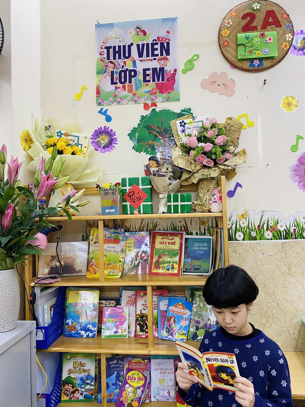 Xây dựng mô hình “ Góc thư viện lớp em”  9