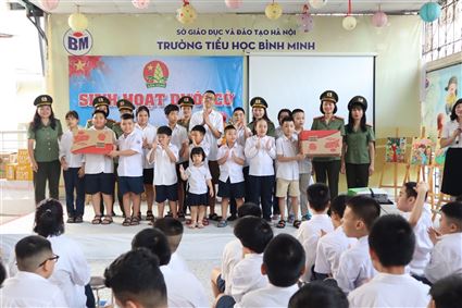 TRƯỜNG TIỂU HỌC BÌNH MINH TỔ CHỨC HOẠT ĐỘNG CHÀO MỪNG NGÀY PHỤ NỮ VIỆT NAM 20/10