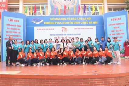 TRƯỜNG TH BÌNH MINH THAM GIA GIẢI THỂ THAO CÁN BỘ, GIÁO VIÊN, NHÂN VIÊN NGÀNH GIÁO DỤC VÀ ĐÀO TẠO HÀ NỘI NĂM HỌC 2024 - 2025
