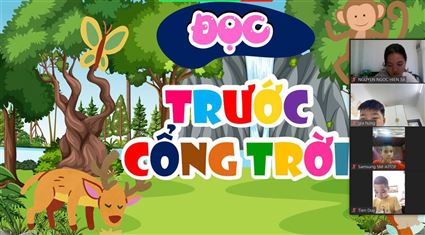 TRƯỜNG TIỂU HỌC BÌNH MINH DẠY VÀ HỌC TRỰC TUYẾN ỨNG PHÓ VỚI BÃO SỐ 11