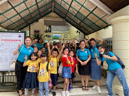 Chuyến tham quan thú vị của các bạn học sinh Trường Tiểu học Bình Minh tại Khu trải nghiệm Cánh Buồm Xanh Park