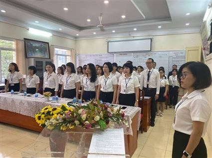 Trường Tiểu học Bình Minh long trọng tổ chức Đại hội Cán bộ - Giáo viên – Nhân viên năm học 2020 – 2021