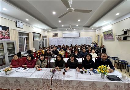 HỘI NGHỊ NÂNG CAO CHẤT LƯỢNG CHĂM SÓC TRẺ KHUYẾT TẬT TẠI TRƯỜNG TIỂU HỌC BÌNH MINH.