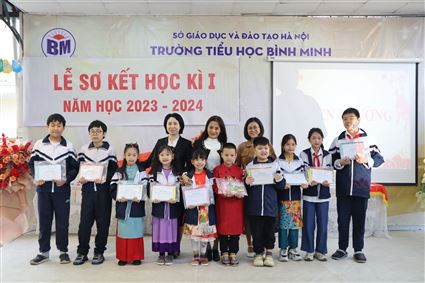 LỄ SƠ KẾT HỌC KÌ I NĂM HỌC 2023 - 2024