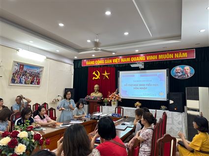 Trường tiểu học Bình Minh tổ chức thành công chuyên đề bồi dưỡng “xây dựng kế hoạch giáo dục cá nhân cho học sinh tiểu học”