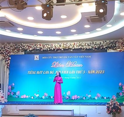 Liên hoan Toàn quốc Tiếng hát cán bộ, hội viên lần thứ 3 - Chào mừng 30 năm thành lập Trung ương Hội Cứu trợ trẻ em tàn tật Việt Nam.